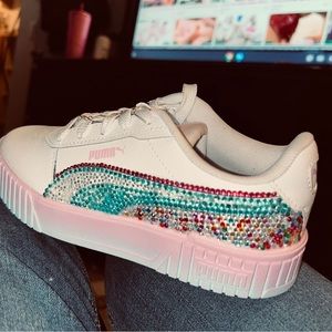 Kids size 3.5 custom 1 of a kind